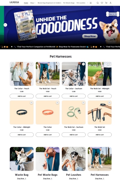 Ecommerce99 pet products store theme