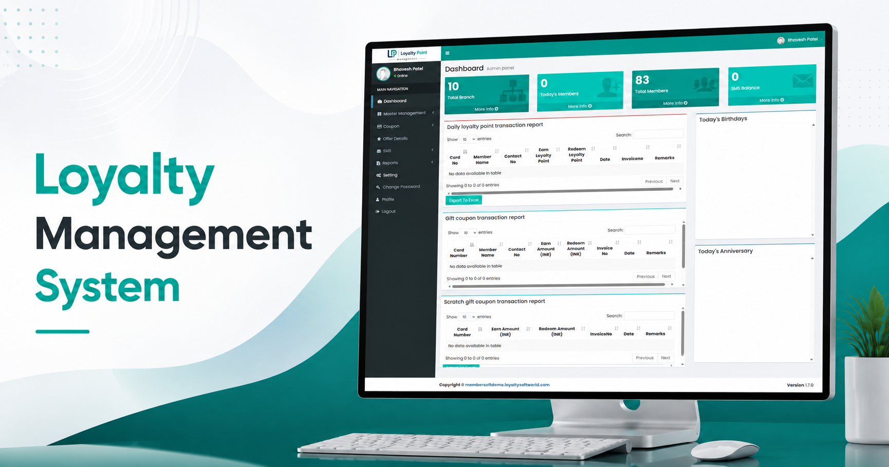 Loyalty Point Management login portals